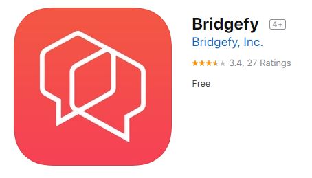 Bridgefyアプリの画面