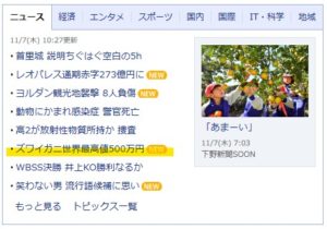 ズワイガニ_500万円_ギネス記録